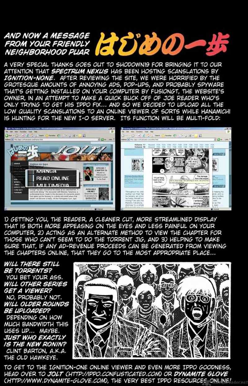 Hajime no Ippo: Fighting Spirit, Chapter 772 image 19